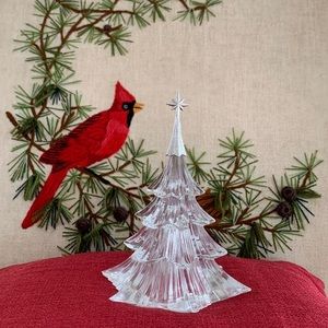 Glass & Silver Christmas Tree